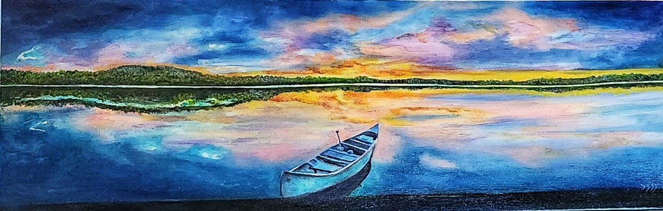Sunset on Twin Lake