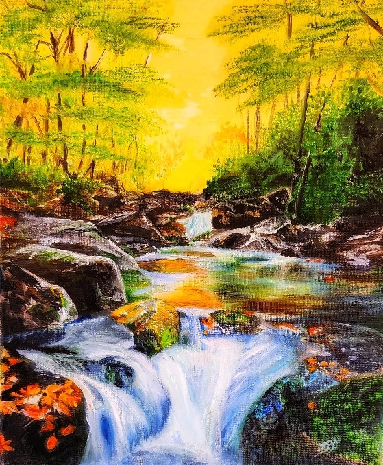 Smoky Mountains Rushing Waters